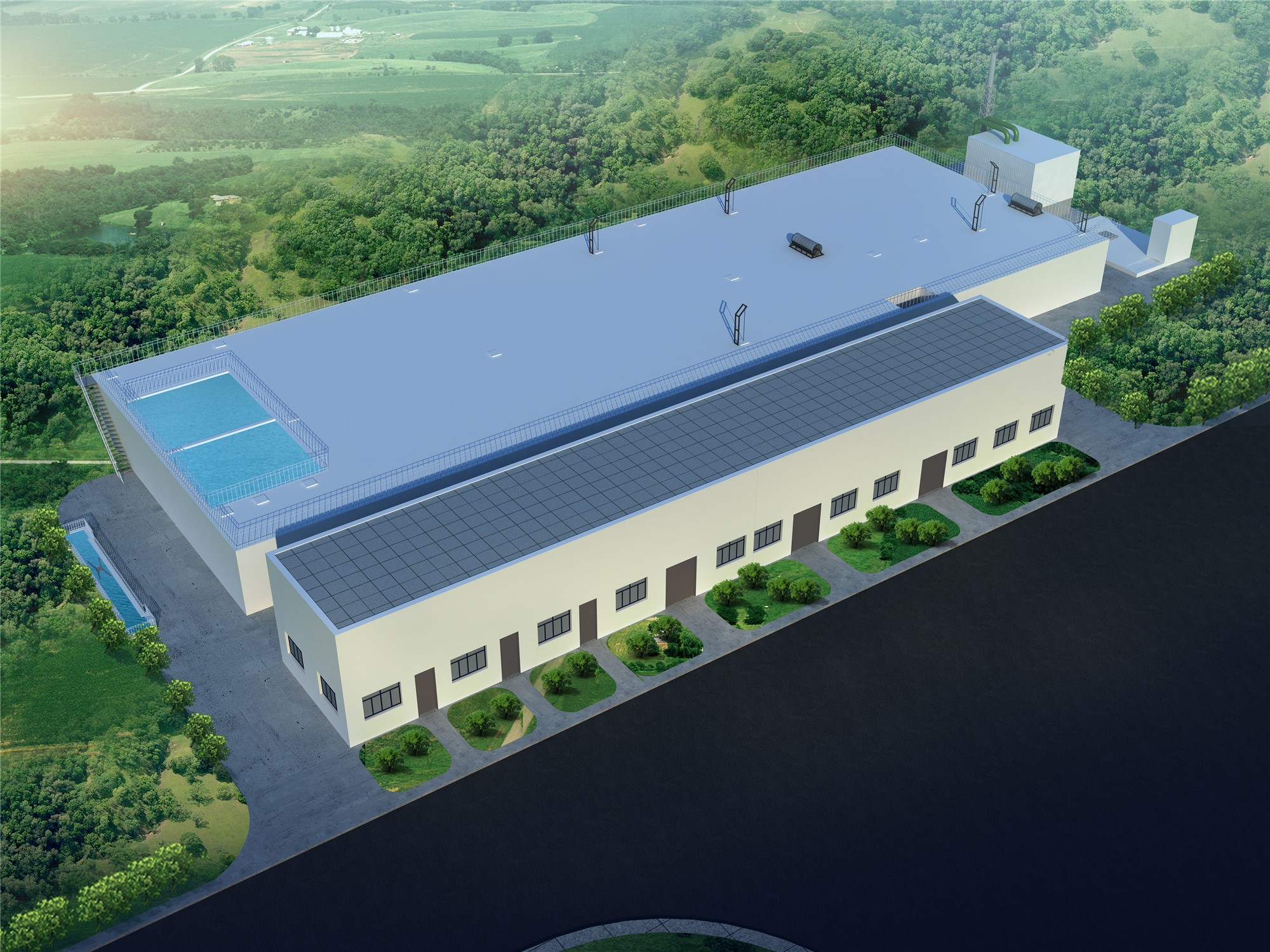 陜西漢王藥業有限公司現代中藥生產基地遷建項目污水處理（EPC總包）