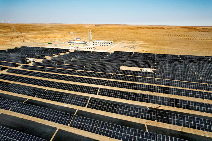 中能建投寧夏鹽池120MWp光伏復合發電項目