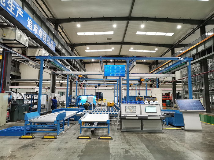 中煤科工集團西安研究院有限公司鉆機核心部件柔性裝配線