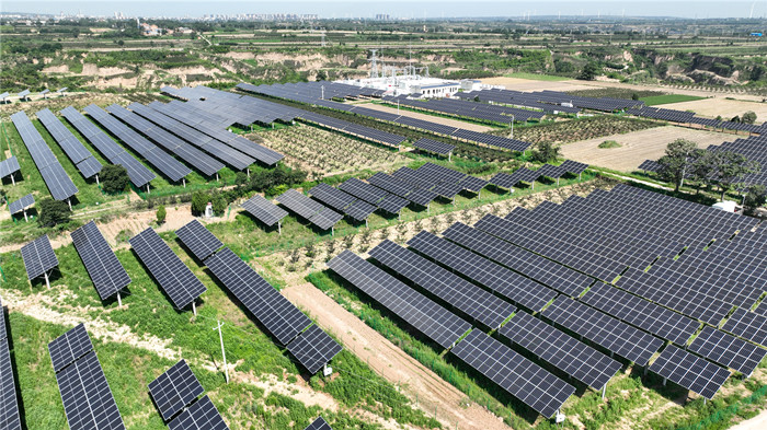 潼關代字營200MW 農光互補光伏發電項目（EPC）