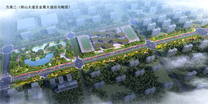 富閻產業合作園區富辰八路及兩側城市綠帶市政工程
